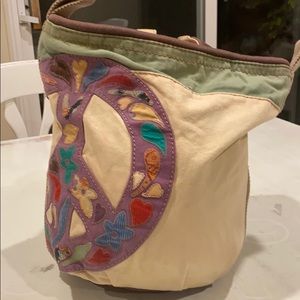 Vintage LUCKY Canvas Tote Bag